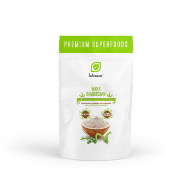 Bamboo flour 500g (Mąka bambusowa KETO) - Intenson.pl